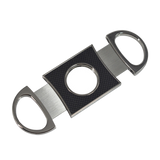 Double Bladed Carbon Fibre Cutter With Silver Handles