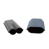 Les Fines Lames  Cigar Case - Duo Blue Pebble Leather