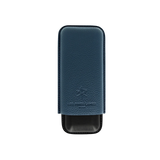 Les Fines Lames  Cigar Case - Duo Blue Pebble Leather