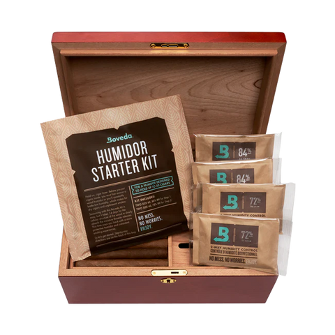Boveda 84% and 72% RH Starter Kit for 25/50 Wood Humidor - 2 Pack