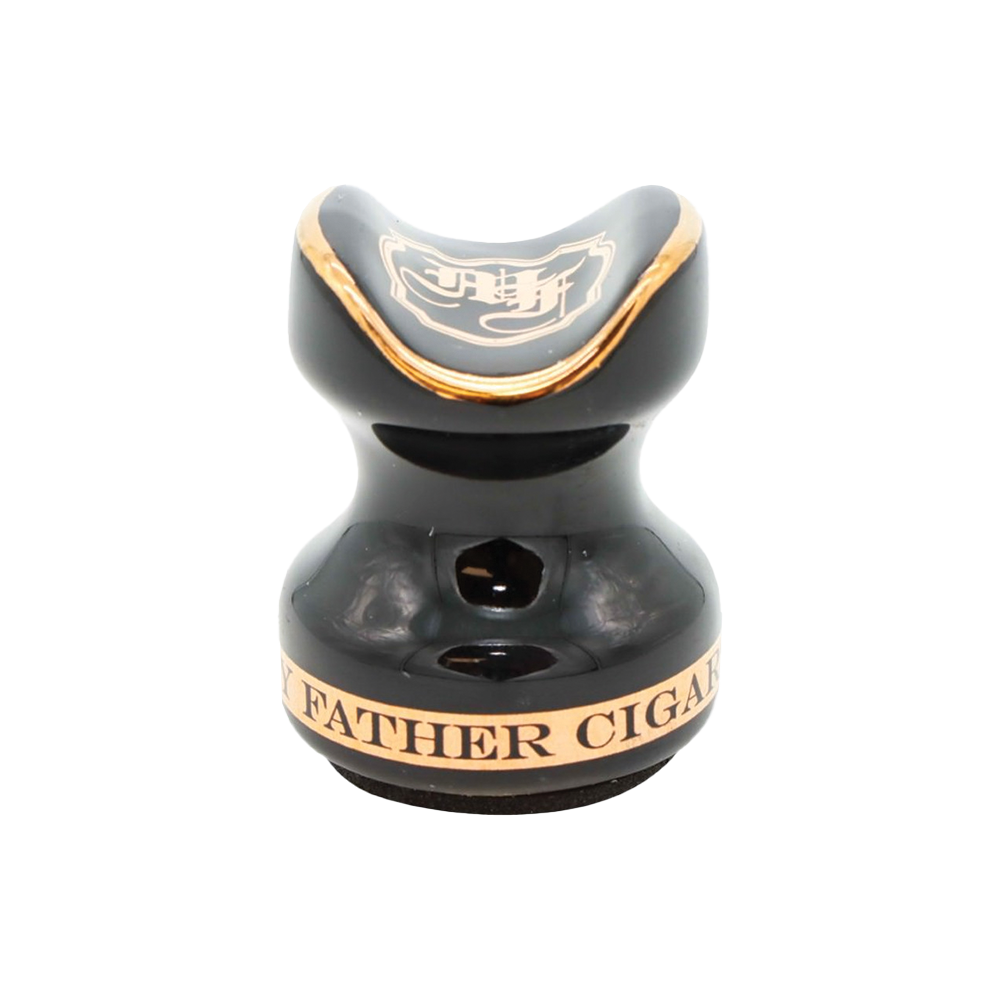 My Father Deluxe Ceramic Cigar Rest Black