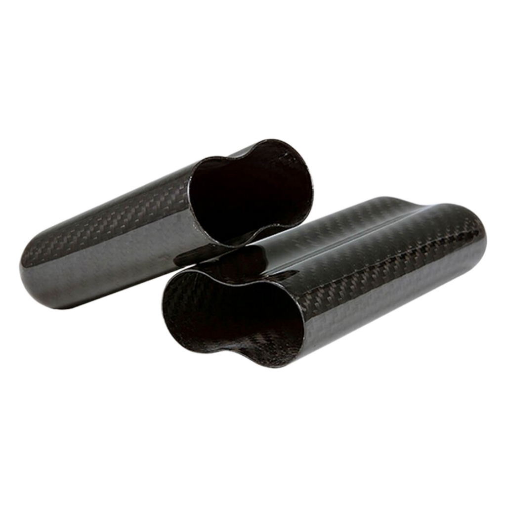 2 Stick Real Carbn Fibre Cigar Case