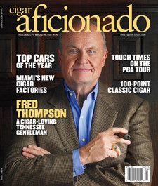 Cigar Aficionado Magazine Apr 09