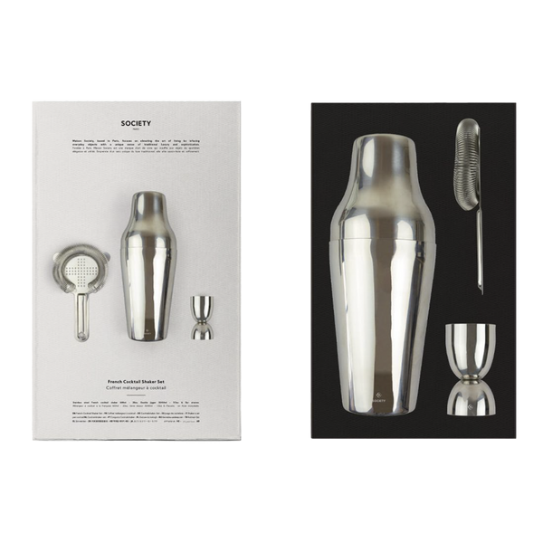 Society Paris French Cocktail Shaker Set Devlin's