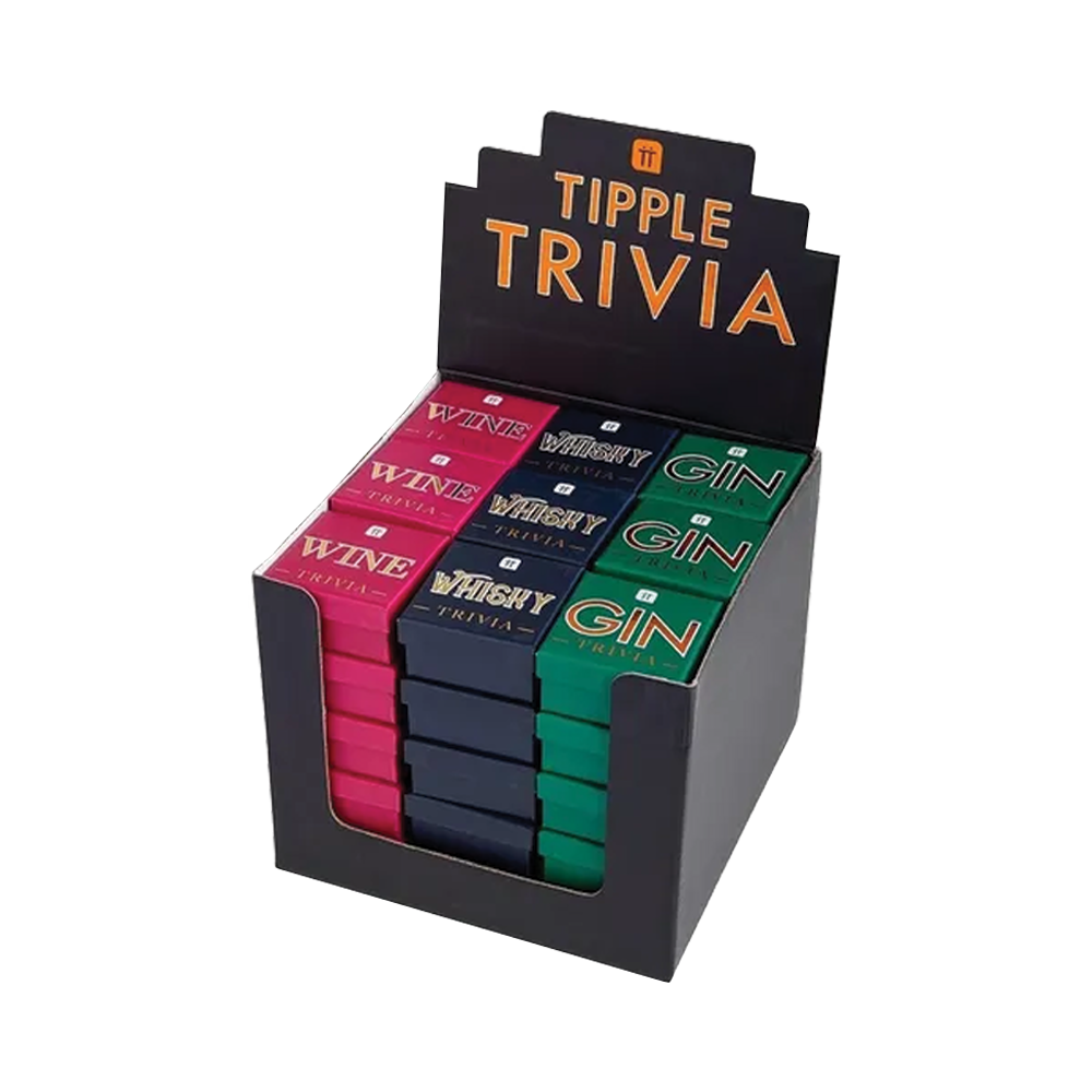 Talking Tables Tipple Trivia Wine Whisky Gin