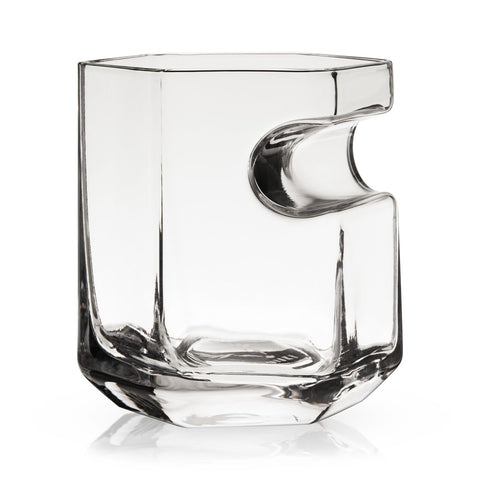 Viski Raye Crystal Cigar Glass