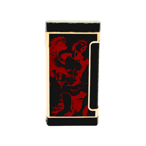 Prometheus Ultimo X “Never Back Down” LE 24 Red on Black Lighter