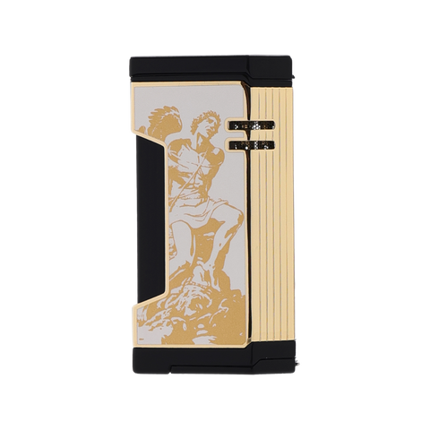 Prometheus Magma X “Never Back Down” LE 24 Gold on White Lighter