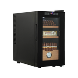 Electronic Cooler Humidor 150 Capacity With Spanish Cedar Wood Shelves/Tray
