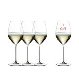 RIEDEL Veritas Pay 3 Get 4 Champagne Wine Glass