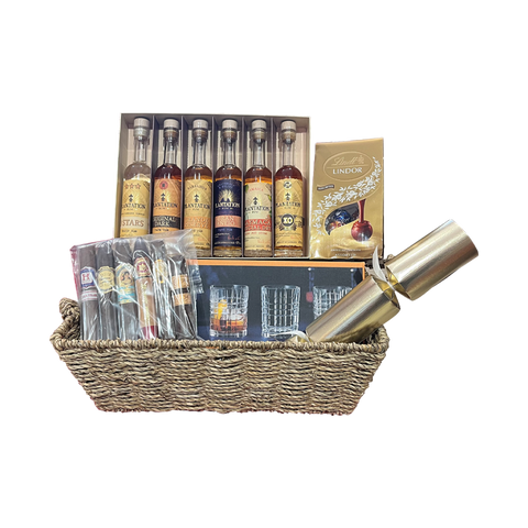 Rum & Cigar Basket - Pick Up Only in Store