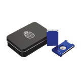 Siglo Lighter & Cutter Set Blue