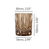 NACHTMANN Noblesse Whisky tumbler - tobacco