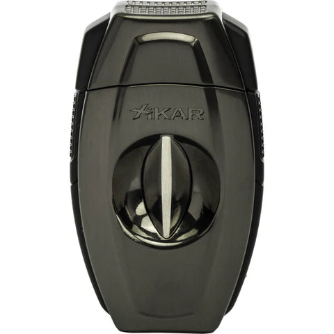 XIKAR Flip Dual Cutter Gunmetal