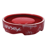 XiKAR Wave Cigar Ashtray Red & White