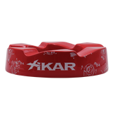 XiKAR Wave Cigar Ashtray Red & White