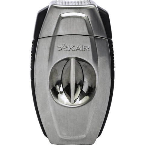 Xikar Flip Dual Cutter Brushed Chrome