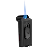 Xikar Hedron Hybrid Jet Soft Flame Lighter Black