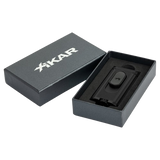 Xikar Hedron Hybrid Jet Soft Flame Lighter Black