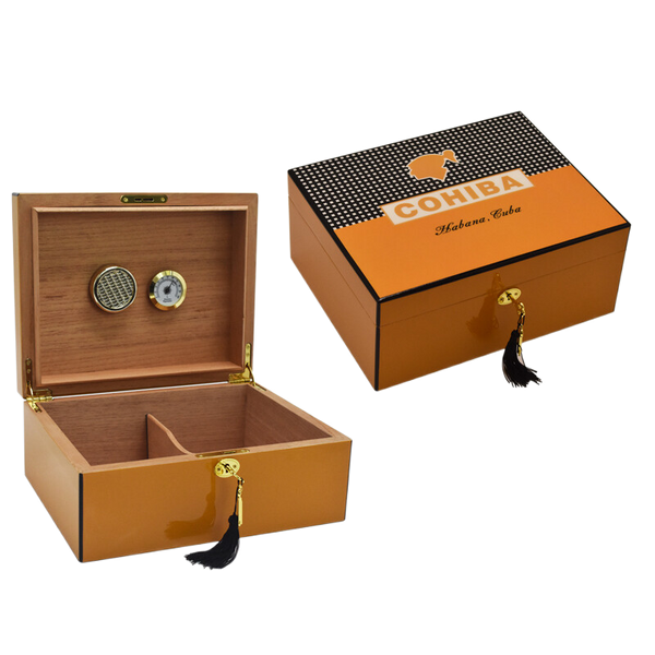 50-75 Stick Cohiba Styled Humidor Square – Devlin's