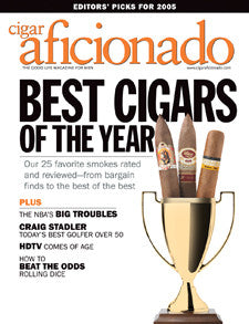 Cigar Aficionado Magazine Feb 05