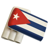 3 Stick Cuba Flag Cigar Case