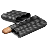 3 Stick Real Carbon Fibre Cigar Case