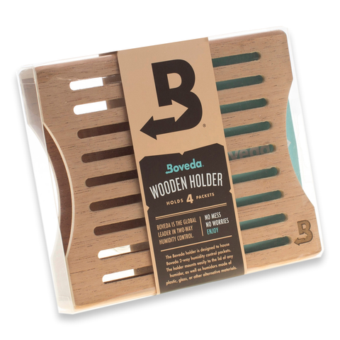 Boveda Wood Holder - 4 Packets