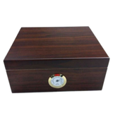 50 Stick Burl Humidor with Bult in Hygrometer
