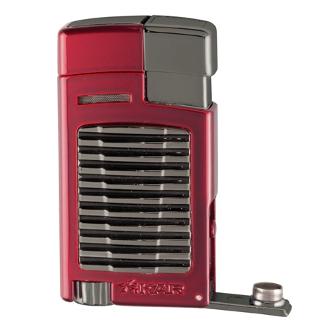 Xikar Forte Lighter - Red w/ G2 Trim