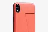Bellroy iPhone XR Case - 3 Card Coral