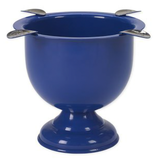 Stinky Tall 4 Stirrup Ashtray Royal Blue