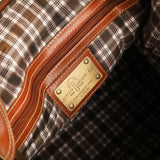 Fuente The OpusX Society Italian Leather Duffel Bag - Olive