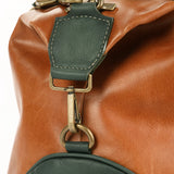 Fuente The OpusX Society Italian Leather Duffel Bag - Olive