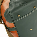 Fuente The OpusX Society Italian Leather Duffel Bag - Olive