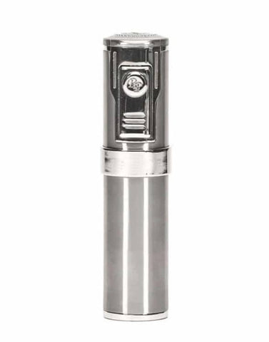 Rocky Patel Diplomat II 5 Torch Table Top with Punch Cutter Silver