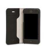 Knomo iPhone 5 Case with Card Holder Black