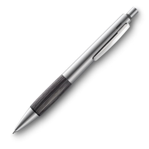 Lamy Accent Al Mechanical pencil Brushed Stainless With Fine Wood Grip