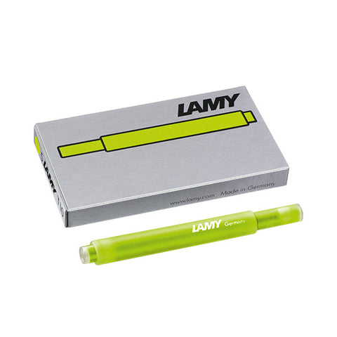 Lamy T10 Ink Cartridge Neon Lime