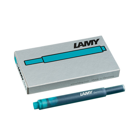 Lamy T10 Ink Cartridge 5 pack Turquoise