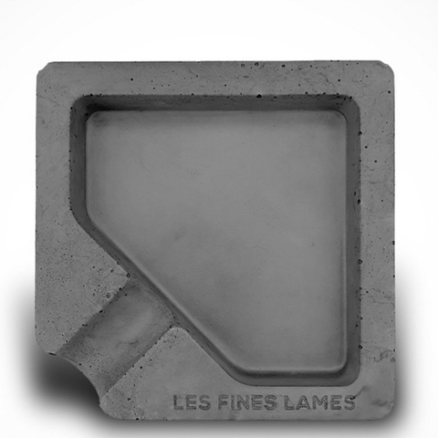 Les Fines Lames Monad Concrete Ashtray Anthracite