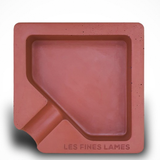 Les Fines Lames Monad Concrete Ashtray Red
