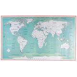 Rex Scratch World Map