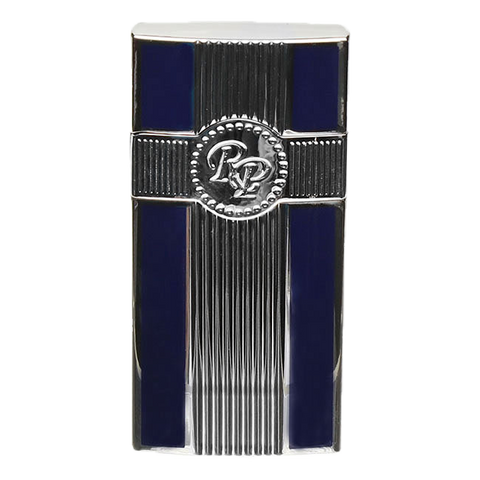 Rocky Patel Executive Lighter Silver & Blue