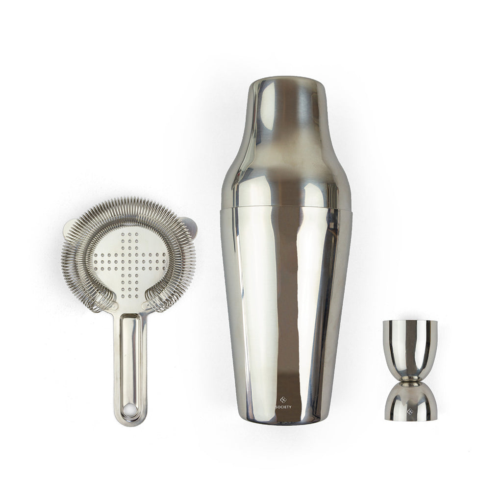 Society Paris French Cocktail Shaker Set Devlin's