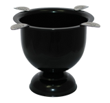 Stinky Tall 4 Stirrup Ashtray Jet Black