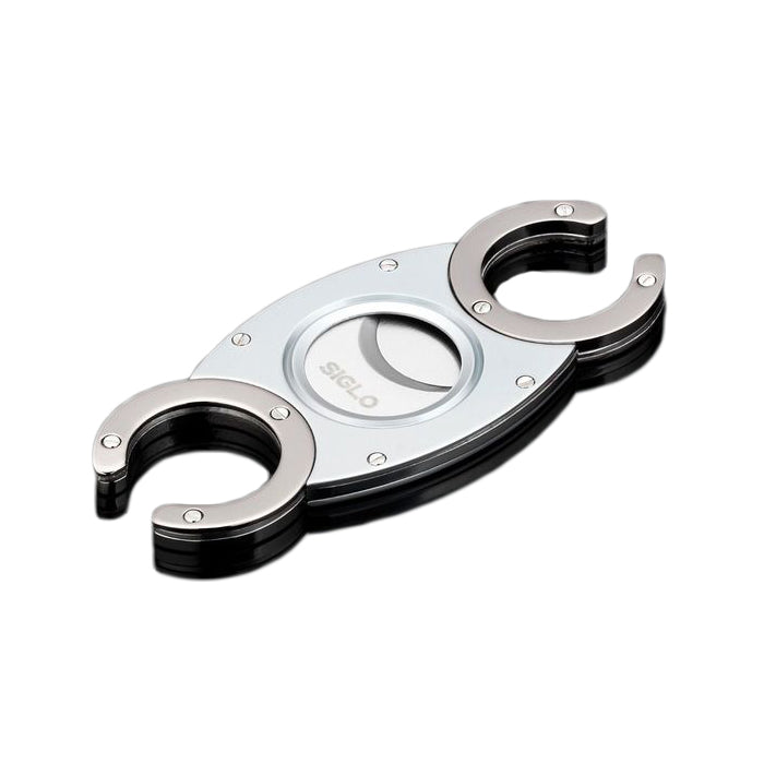 Siglo CC Cutter - Silver with Gunmetal Handle