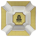 Trinidad Styled Ceramic Ashtray Square