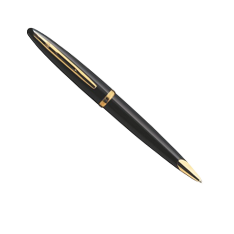 Waterman Carene Laquer Black Pencil + GB