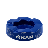 XiKAR Wave Cigar Ashtray Blue & White